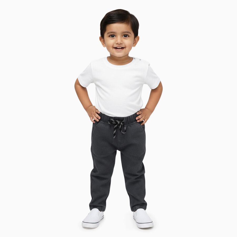 Infants' Jeans, Dark Grey, large image number null