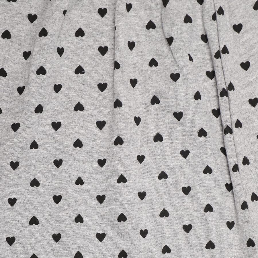 Girls' Pull Ups Capri , Melange Light Grey, large image number null