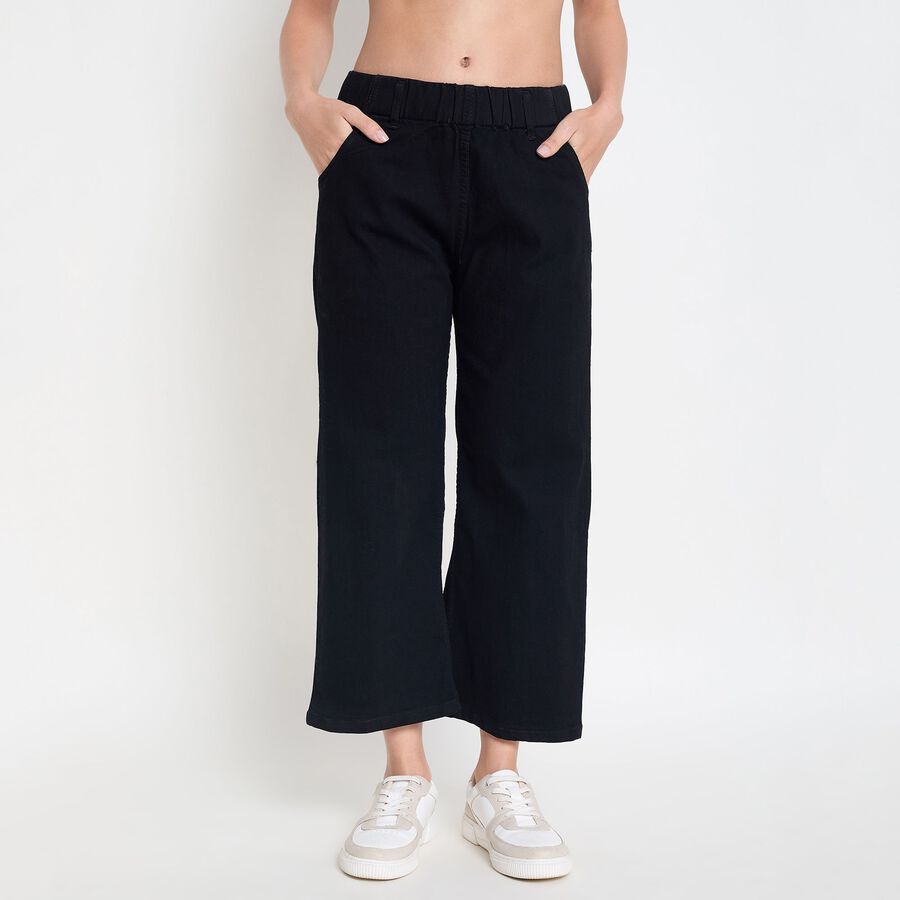 Ladies' Jeans, Black, large image number null