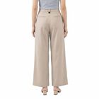 Women's Light Grey Wide Leg Pleated Trousers, हल्का ग्रे, small