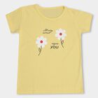 Girls' T-Shirt , Yellow, small image number null