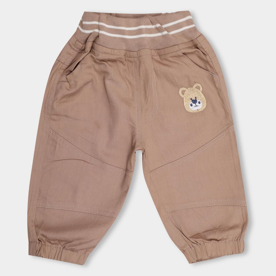 Infants' 100% Cotton Cotton Trousers , Beige, large image number null