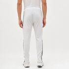 Men's Light Ash Grey Regular Fit Side-Striped Track Pants, हल्का ग्रे, small image number null