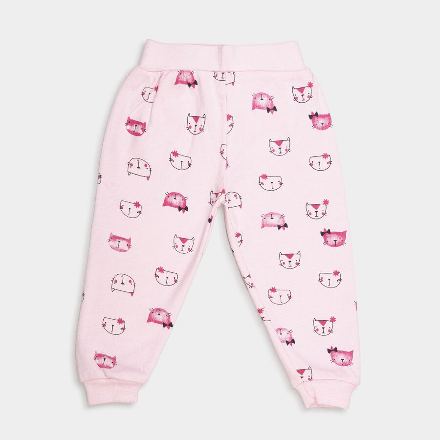 Infants Printed Pyjama, Pink, large image number null