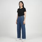 Women's Mid Blue Regular Fit Classic Jeans, Mid Blue, small