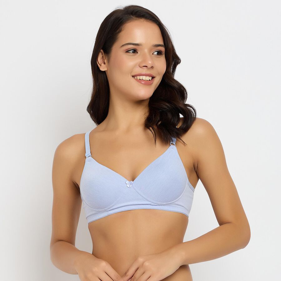 Ladies' Bra , Light Blue, large image number null