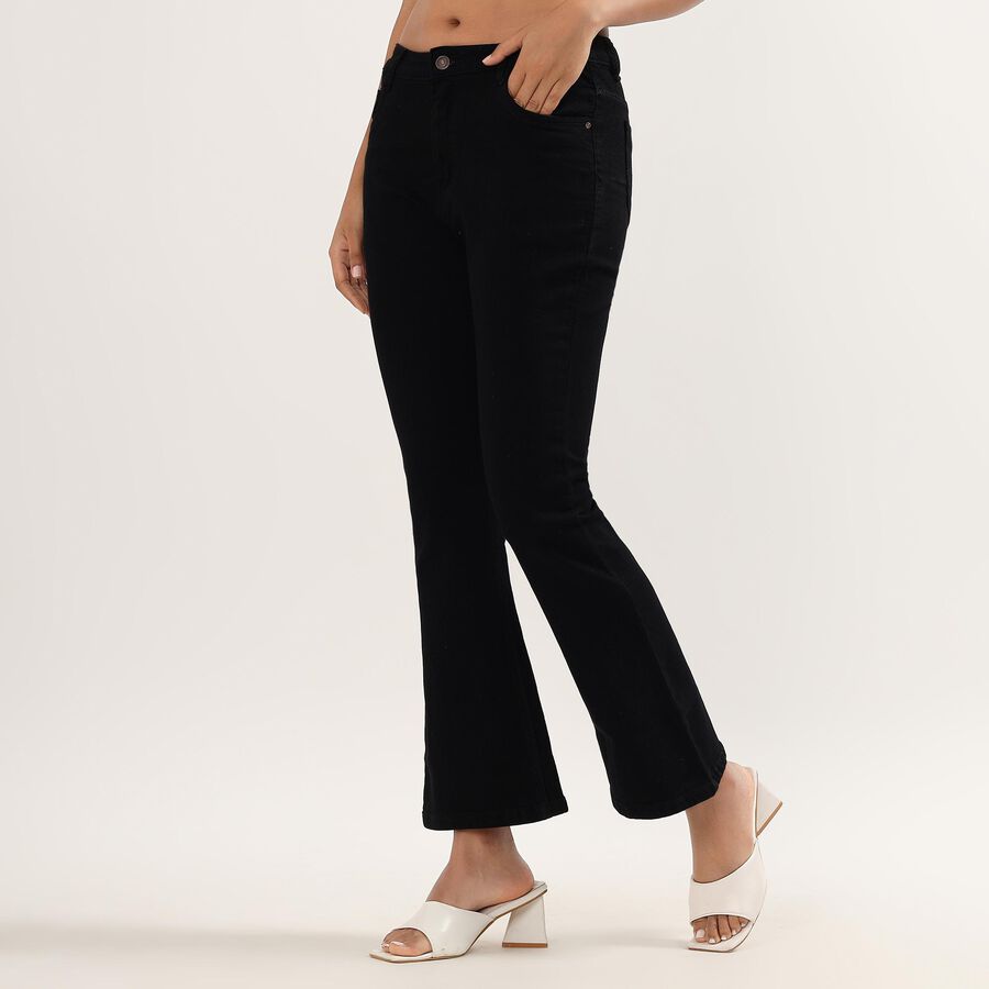 Ladies' Jeans, काला, large image number null