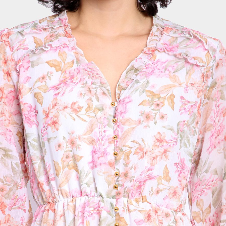 Ladies' Dress, हल्का गुलाबी, large image number null
