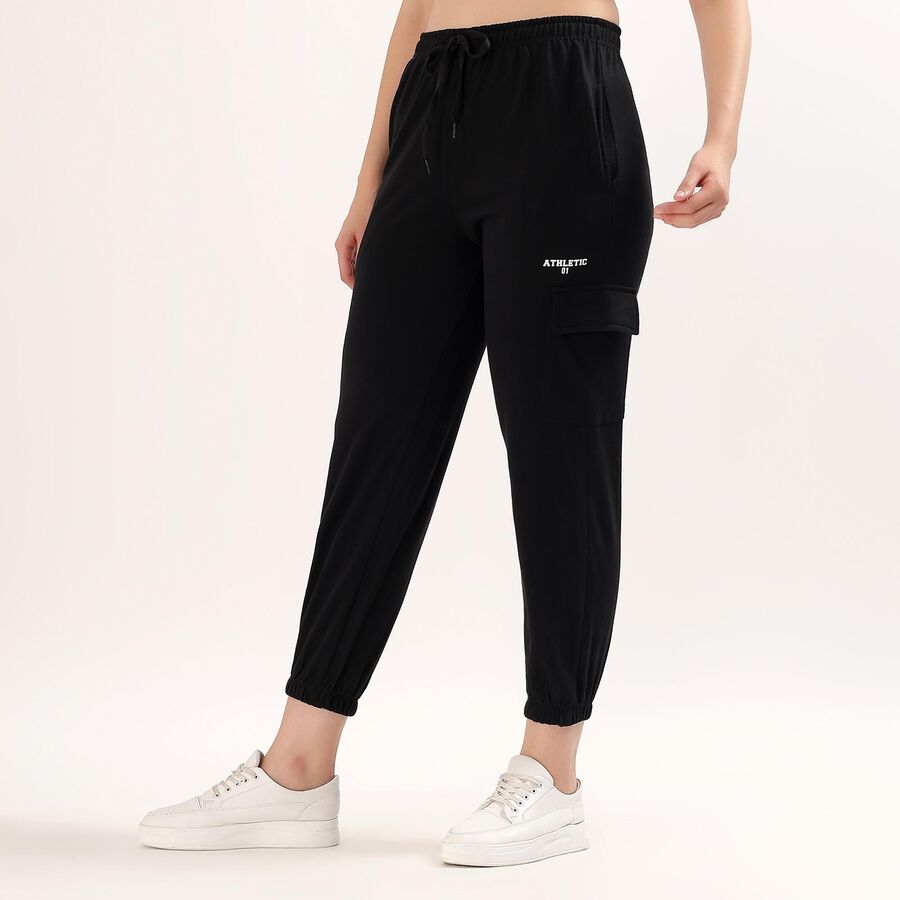 Ladies' Track Pants, काला, large image number null