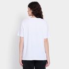 Ladies' 100% Cotton Round Neck T-Shirt , White, small image number null