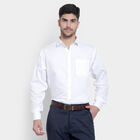 Cotton Solid Formal Shirt, White, small image number null