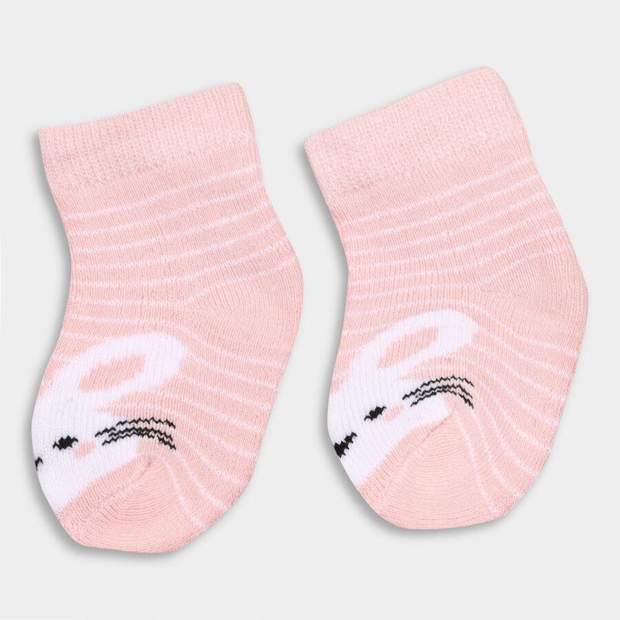 Infants' Socks (Pack of 2), Light Pink, large