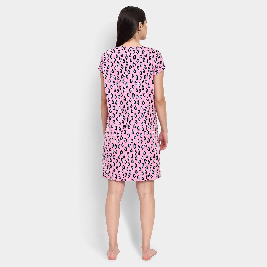 Ladies' Nighty , Light Pink, large image number null
