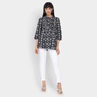 Ladies' Kurta , नेवी ब्लू, small image number null