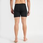 Men's 100% Cotton Boxers , काला, small