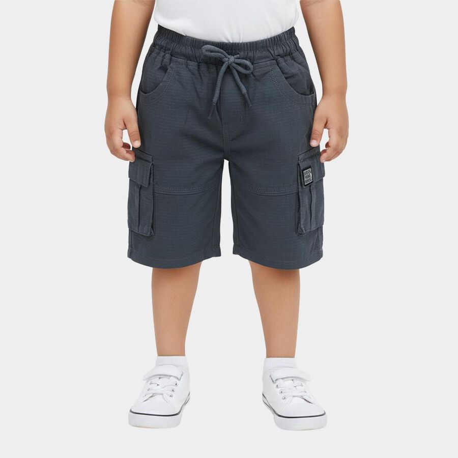 Boys' Bermuda, Mid Blue, large image number null