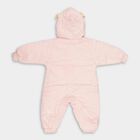 Infant Pink and White Hooded Casual Hipster Set, Light Pink, small