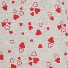 Girls Printed Capri, Ecru Melange, small image number null