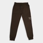 Boys' Cotton Trousers, Olive, small image number null