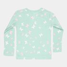 Printed Top, Light Green, small image number null