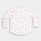 Boys' Cotton Casual Shirt, सफ़ेद, small image number null