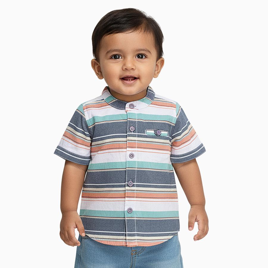 Infants' 100% Cotton Shirt, नारंगी, large image number null
