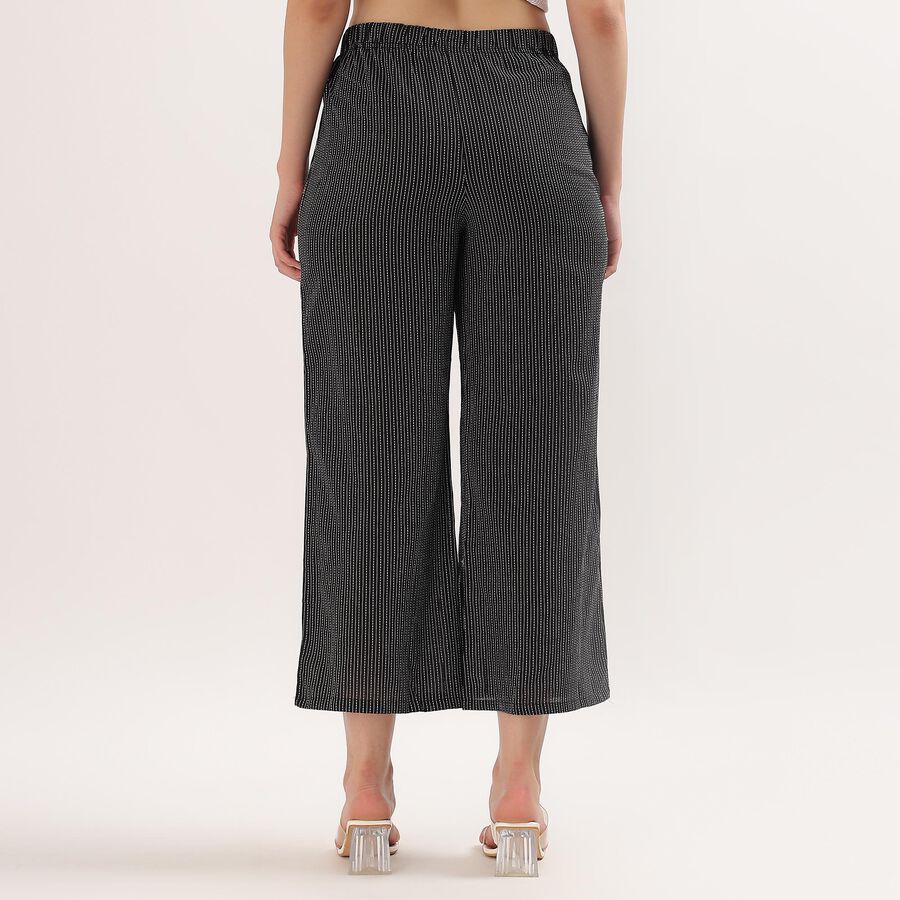 Ladies' Palazzos, काला, large image number null