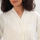 Ladies' Cardigan, White, small image number null