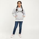 Girls' Sweatshirt, Light Grey, small image number null