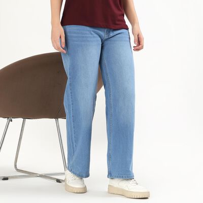 Ladies' 100% Cotton Jeans