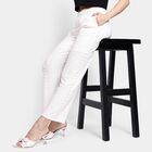Ladies' Trousers, ऑफ व्हाइट, small image number null