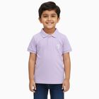 Boys' Half Sleeves T-Shirt, लाइलेक, small image number null