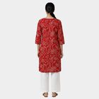 Women's Red Kurta, लाल, small