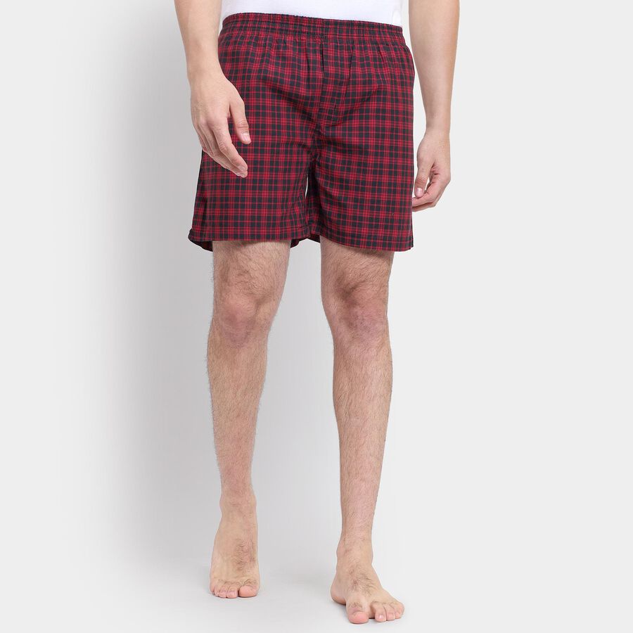 Men's 100% Cotton Boxers , नेवी ब्लू, large image number null