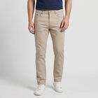 Men's Light Grey Slim Fit Solid Jeans, हल्का ग्रे, small