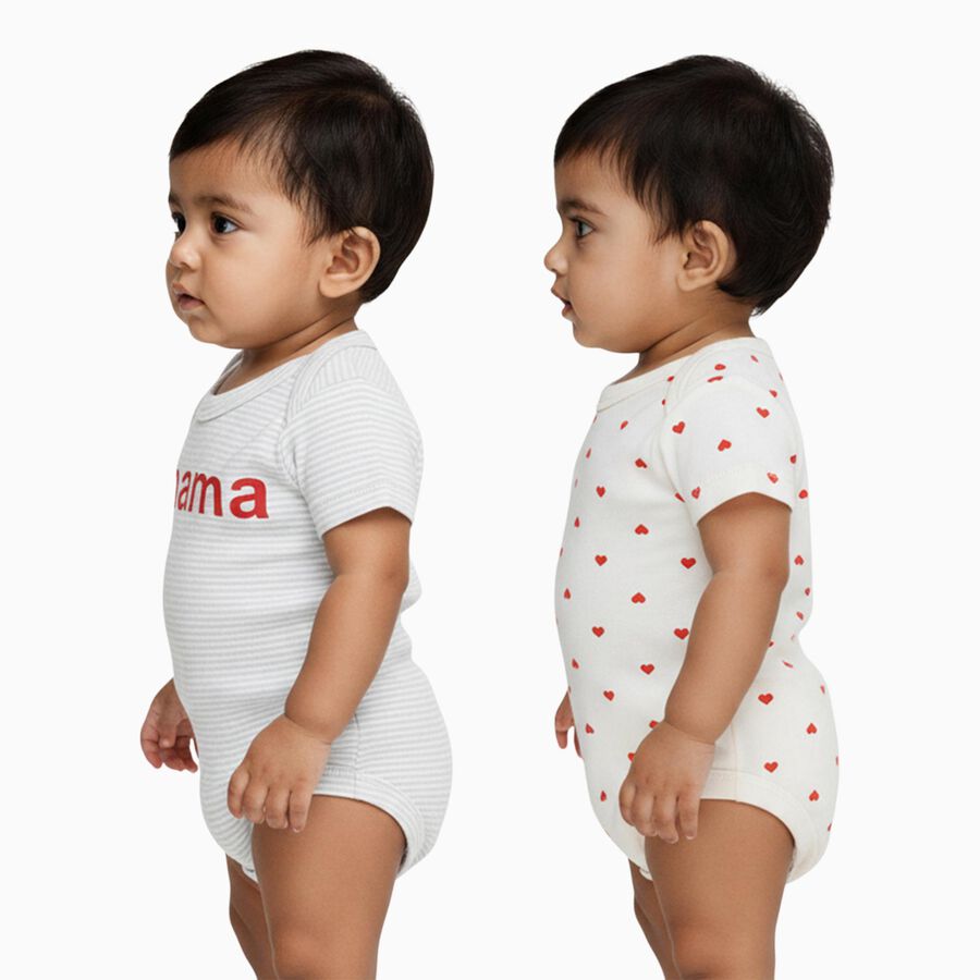 Infants' Bodysuit, हल्का ग्रे, large image number null