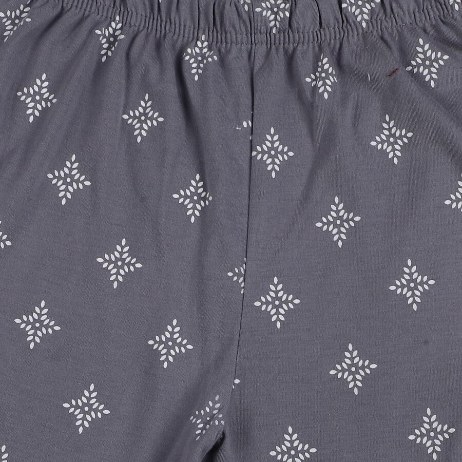 Girls' Pyjama, Light Grey, large