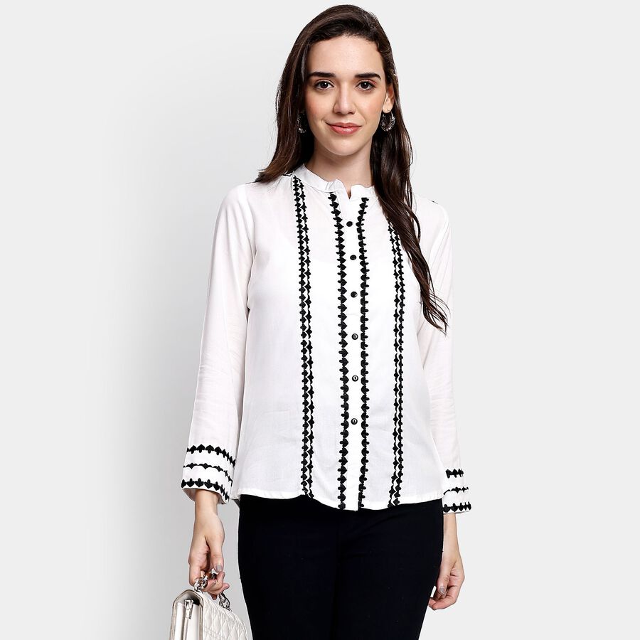 Ladies' Shirt, Off White, large image number null