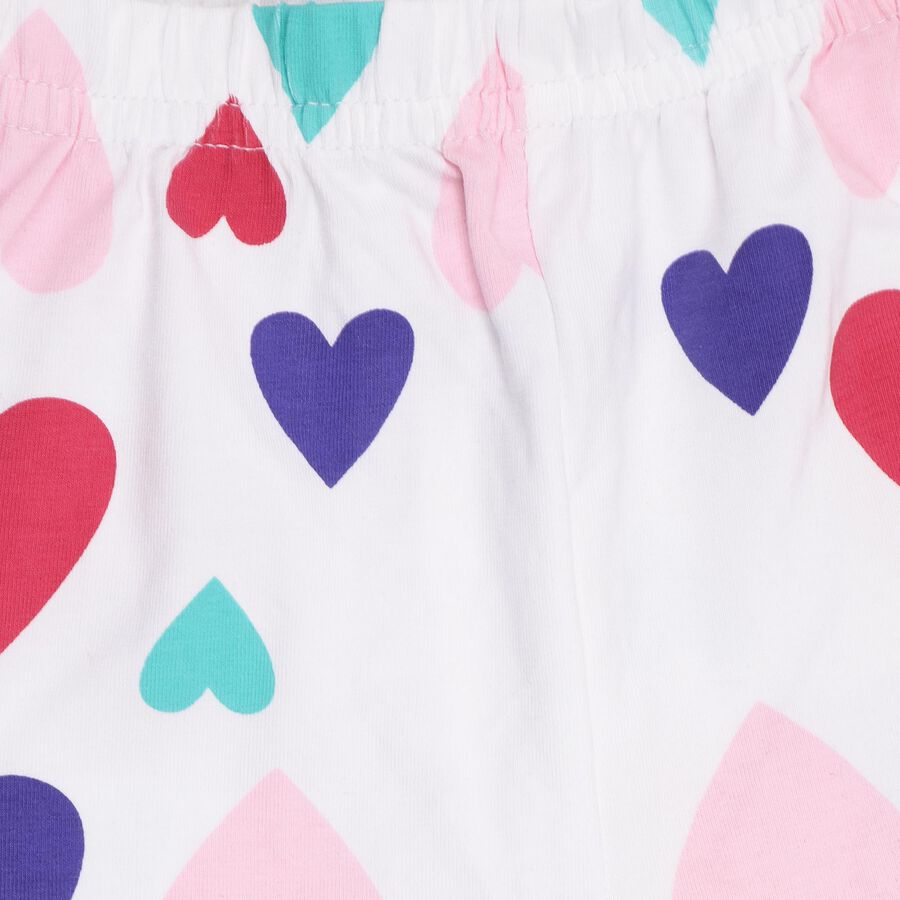 Girls' Legging , ऑफ व्हाइट, large