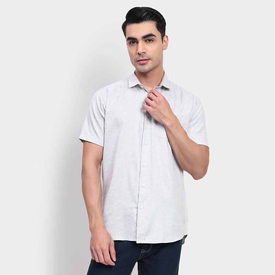 Men's Casual Shirt, हल्का हरा, large image number null