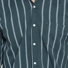 Stripes Casual Shirt, Dark Green, small image number null