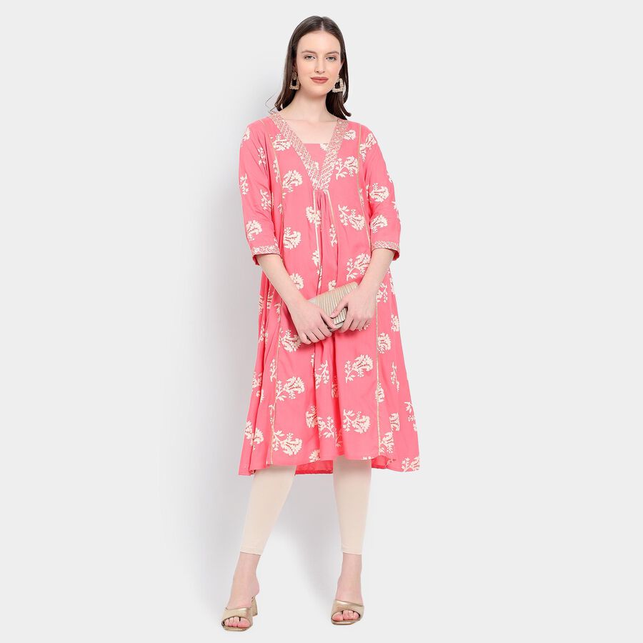 Ladies' Kurta , Coral, large image number null