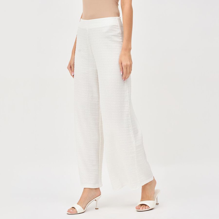 Ladies' Regular Track Pants, White, large image number null