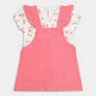 Infants' 100% Cotton Top Skirt , Pink, small image number null