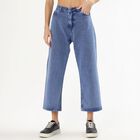 Ladies' Jeans, मध्यम नीला, small image number null