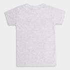 Boys' Half Sleeves T-Shirt , Ecru Melange, small image number null