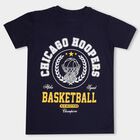 Boys' Half Sleeves T-Shirt , नेवी ब्लू, small image number null