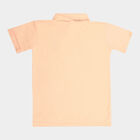 Boys Solid T-Shirt, Peach, small image number null