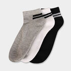 Sports Ankle Length Socks, Black, small image number null
