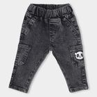 Infant Light Blue Regular Fit Jeans, Dark Grey, small image number null